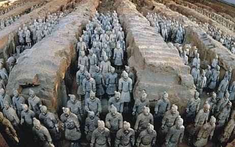 兵马俑最初是什么颜色 兵马俑真实颜色的图片