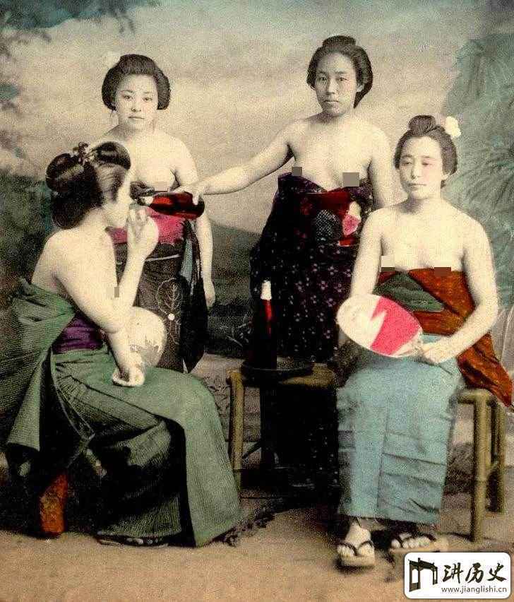 艺伎并非妓女！18张上色老照片披露一百多年前日本艺妓生活状态