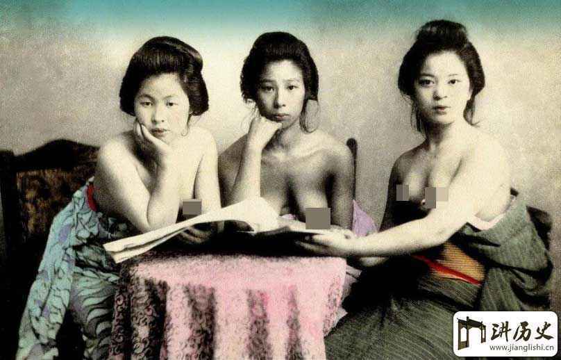 艺伎并非妓女！18张上色老照片披露一百多年前日本艺妓生活状态
