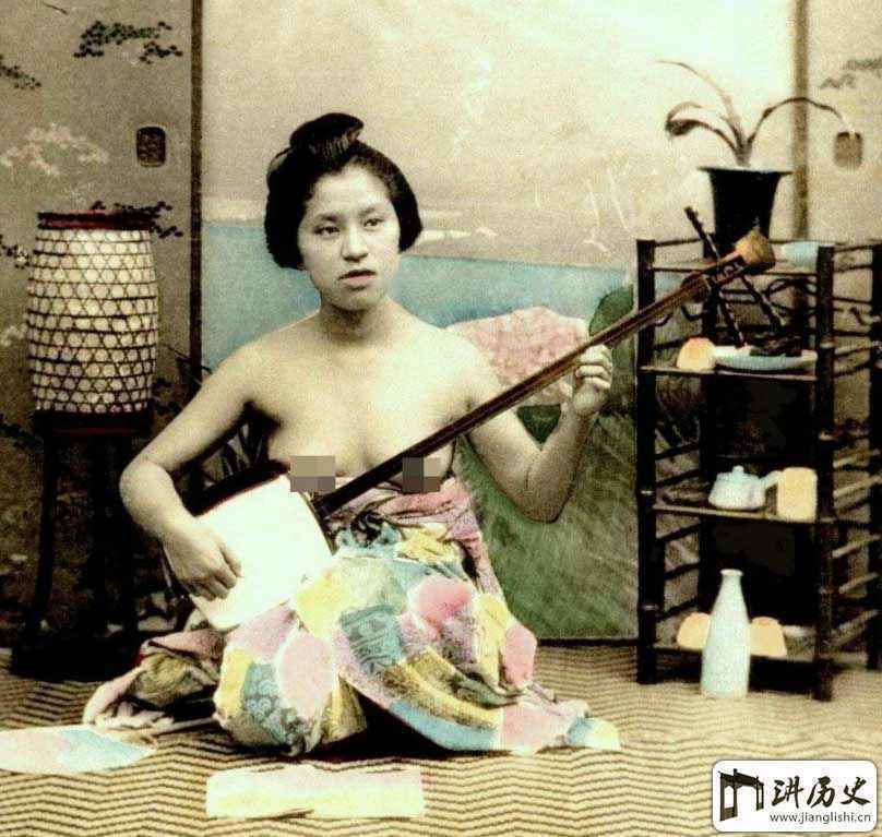 艺伎并非妓女！18张上色老照片披露一百多年前日本艺妓生活状态