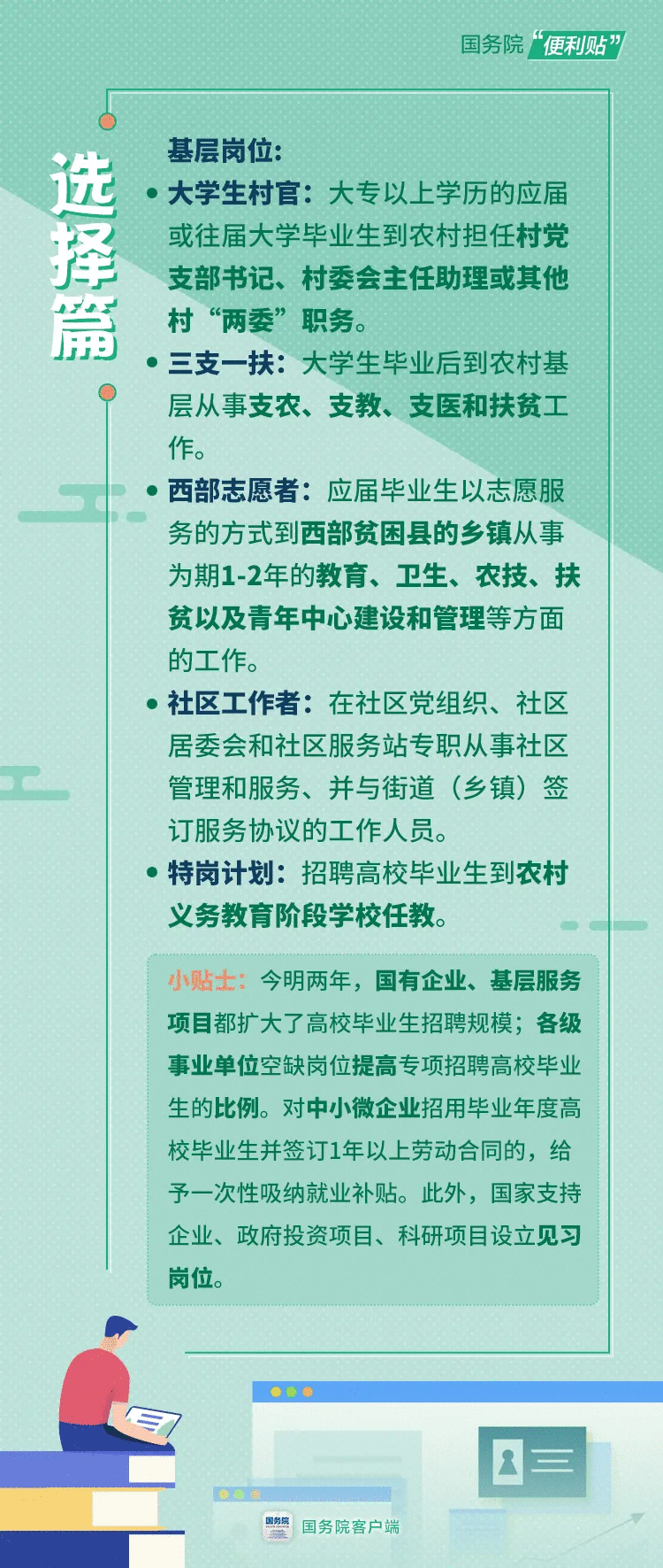  毕业生找工作，这些事儿应该知道！