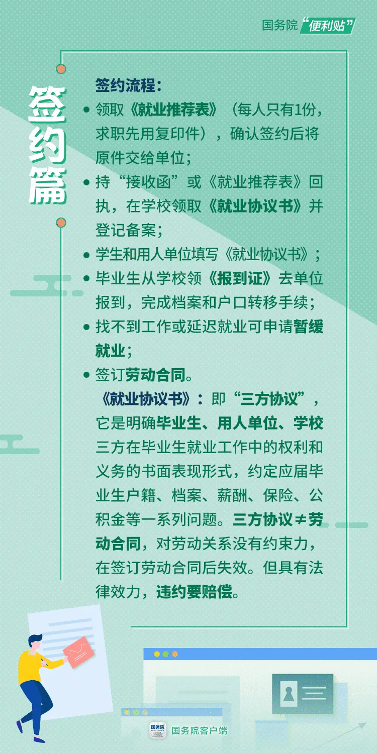  毕业生找工作，这些事儿应该知道！