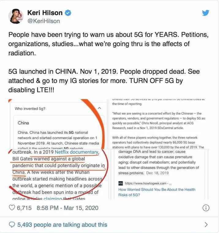 英国手机基站被烧背后：“5G传播病毒”是如何疯传的？
