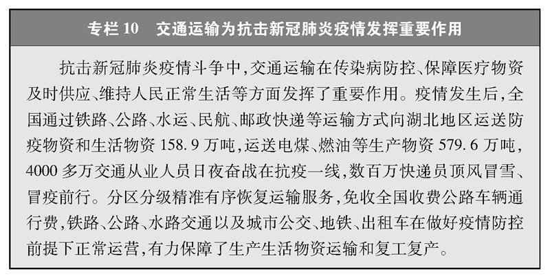  《中国交通的可持续发展》白皮书