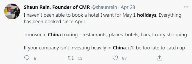 中国人的五一假期让外国网友有了盼头:希望我们也能这样!