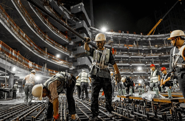 苏州中南中心大底板浇筑成功 打造499.15米苏州全新城市天际线
