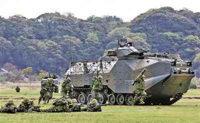 日“水陆机动团”参演“护身军刀”