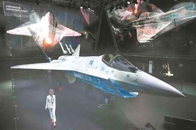 俄单发五代战机的原型机亮相