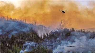 俄军组建应急部队支援抢险救灾