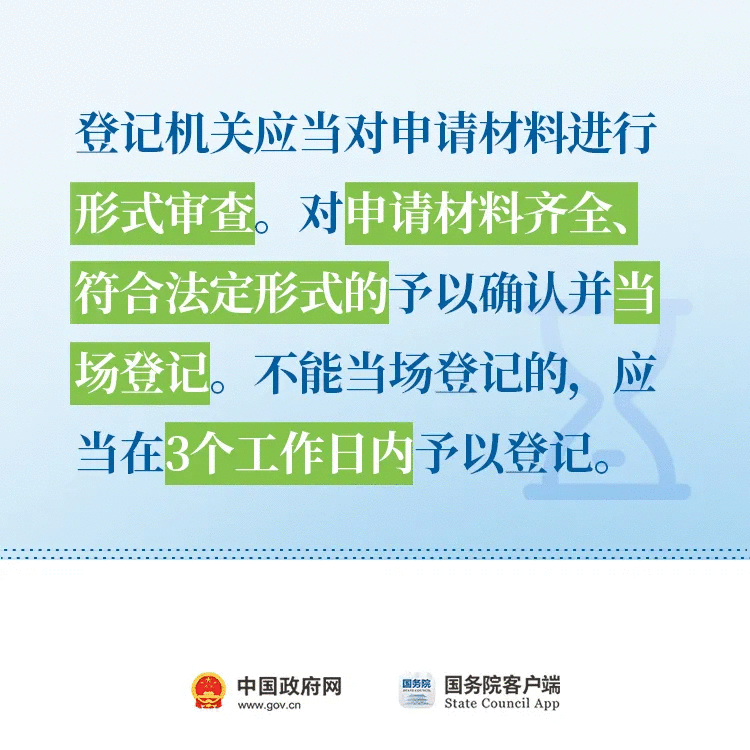  @市场主体 登记管理最新政策！必看