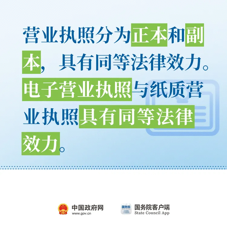  @市场主体 登记管理最新政策！必看