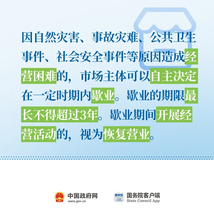  @市场主体 登记管理最新政策！必看