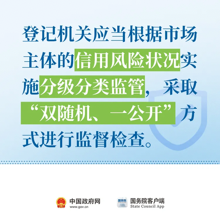  @市场主体 登记管理最新政策！必看