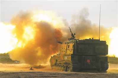 第82集团军某合成旅开展多兵种实弹演练