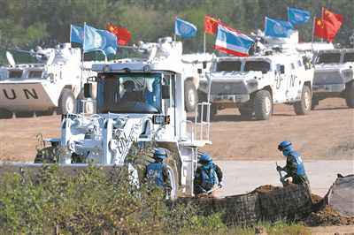 沙场并肩砺兵共赴和平使命
