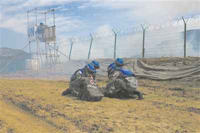 沙场并肩砺兵共赴和平使命