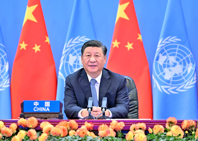  习近平出席第二届联合国全球可持续交通大会开幕式并发表主旨讲话